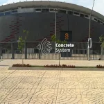 05-Estadio Nacional Lima-Sol PIedra-Espina de Pescado-Abanico-Concreto Estampado Perú-Concrete System-800x600px