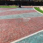 Foto de Obra :: La Alborada (Pisco) :: Concreto Estampado en Perú :: Concrete System