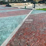 Foto de Obra :: La Alborada (Pisco) :: Concreto Estampado en Perú :: Concrete System